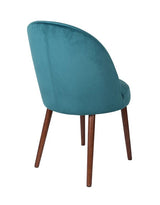 Dutchbone Barbara Dining chair, Petrol velour