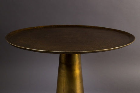 Dutchbone Brute Side Table Ø63, Brass colored