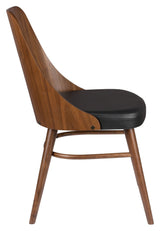 Dutchbone Chaya Dining Chair, Brown/Black