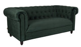 Dutchbone Chester 2-pers. Sofa Dark Green