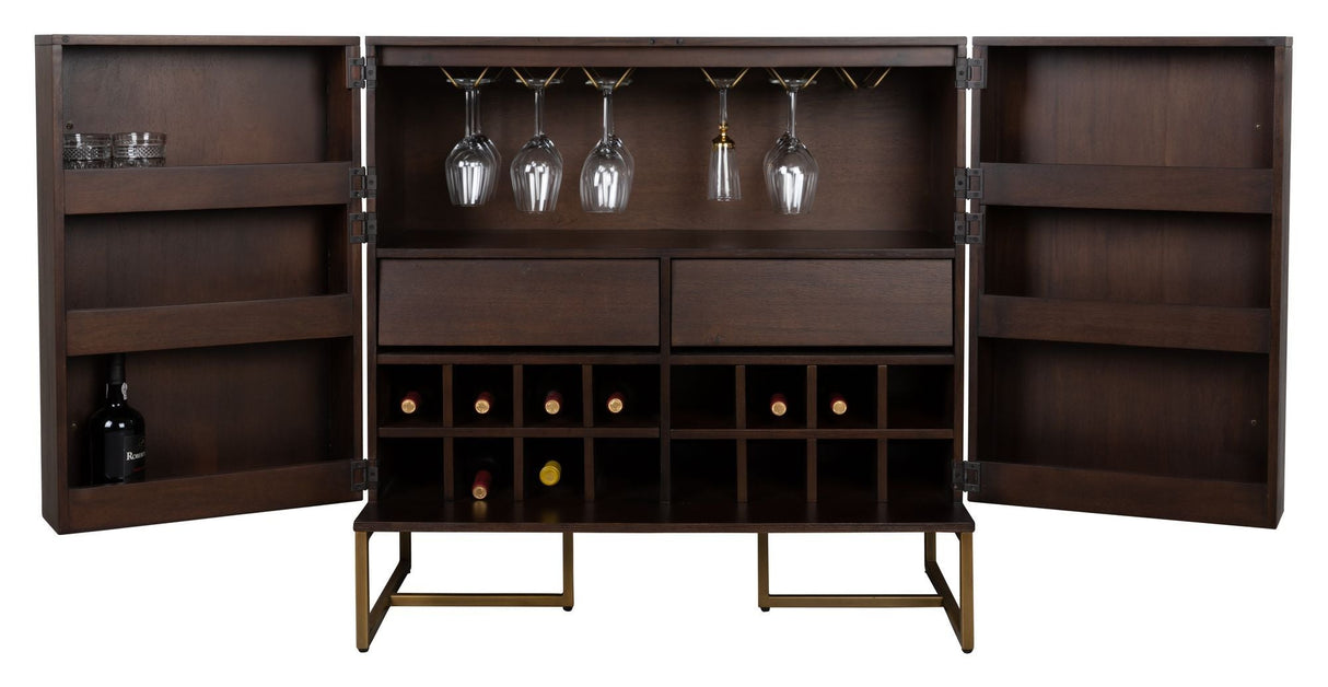 Dutchbone Class Bar Cabinet, Brown