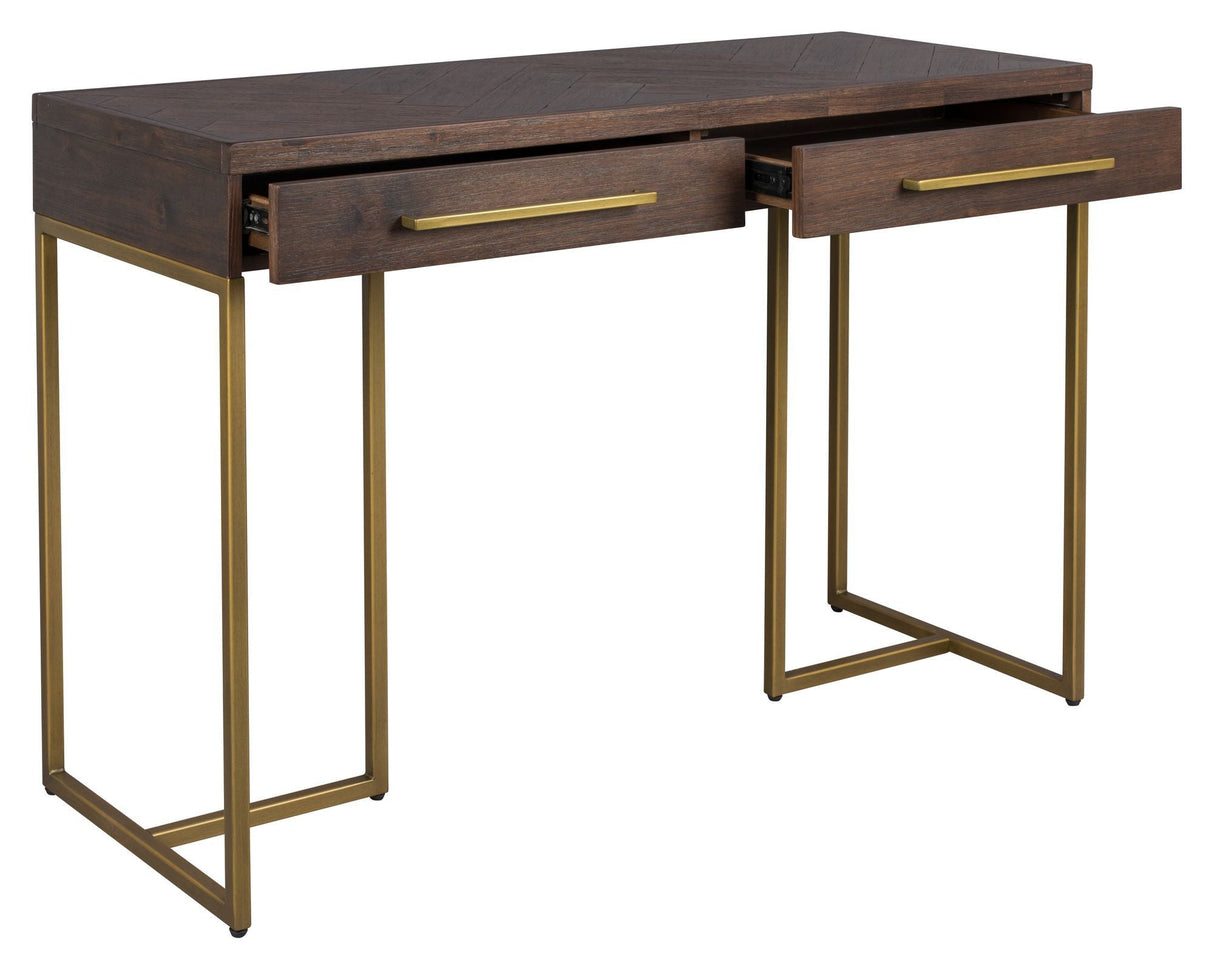 Dutchbone Class Console Table, Brown/Golden