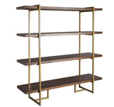 Dutchbone Class Shelf w/steel frame Acacia veneer