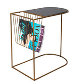 Dutchbone Eileen Side table with magazine holder