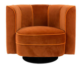 Dutchbone Flower Lounge Chair Orange