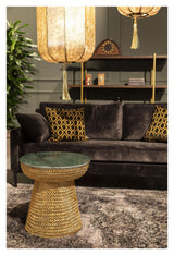 Dutchbone Gauri Side table, Gold colored