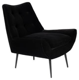 Dutchbone Glodis Lounge Chair, Nero