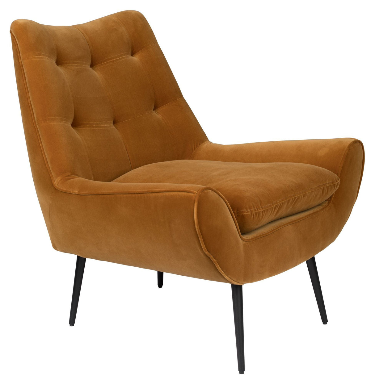 Dutchbone Glodis Lounge Chair, Whiskey