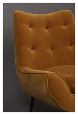 Dutchbone Glodis Lounge Chair, Whiskey