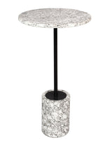 Dutchbone Gunnar Side Table with Marble White