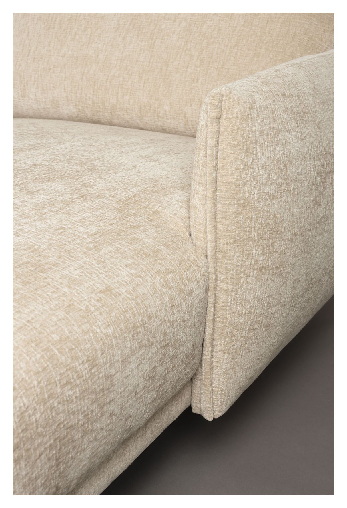 Harper Sofa with right-facing chaise longue, Beige