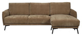 Harper Sofa with right-facing chaise longue, Camel