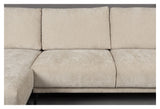 Harper Sofa with left-facing chaise longue, Beige