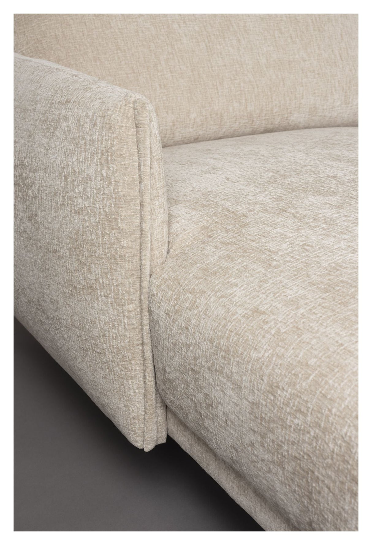 Harper Sofa with left-facing chaise longue, Beige