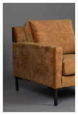 Dutchbone Houda Armchair, Caramel