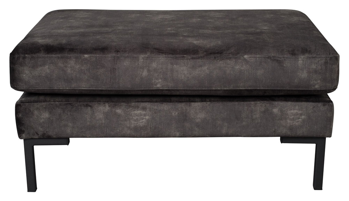 Dutchbone Houda Puf, Anthracite