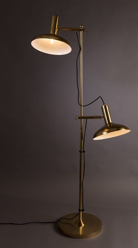 Dutchbone Karish Floor Lamp Brass