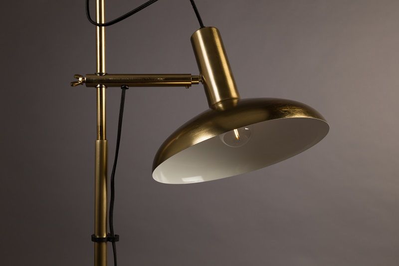 Dutchbone Karish Floor Lamp Brass