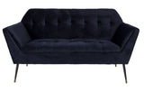 Dutchbone Kate 2-pers. Sofa, Deep blue