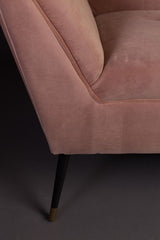 Dutchbone Kate 2-pers. Sofa Pink, Clay