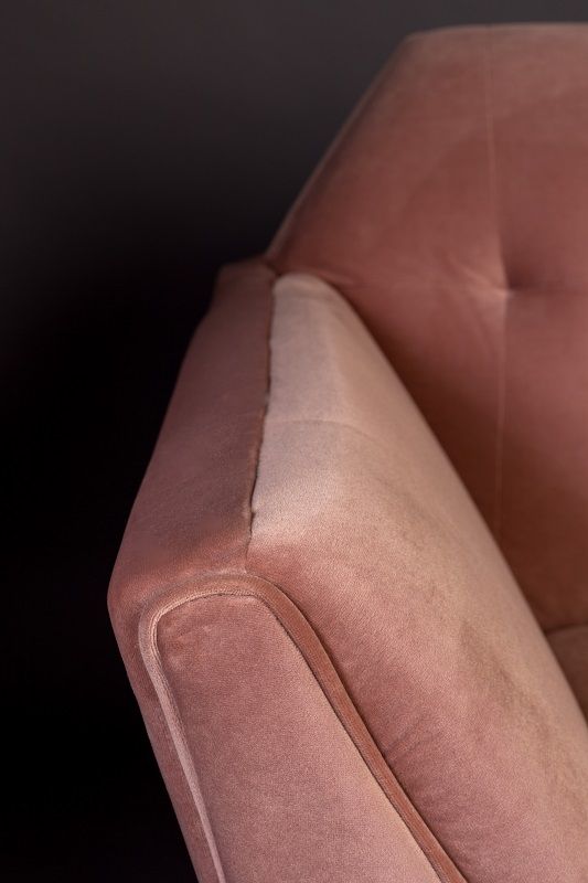 Dutchbone Kate 2-pers. Sofa Pink, Clay