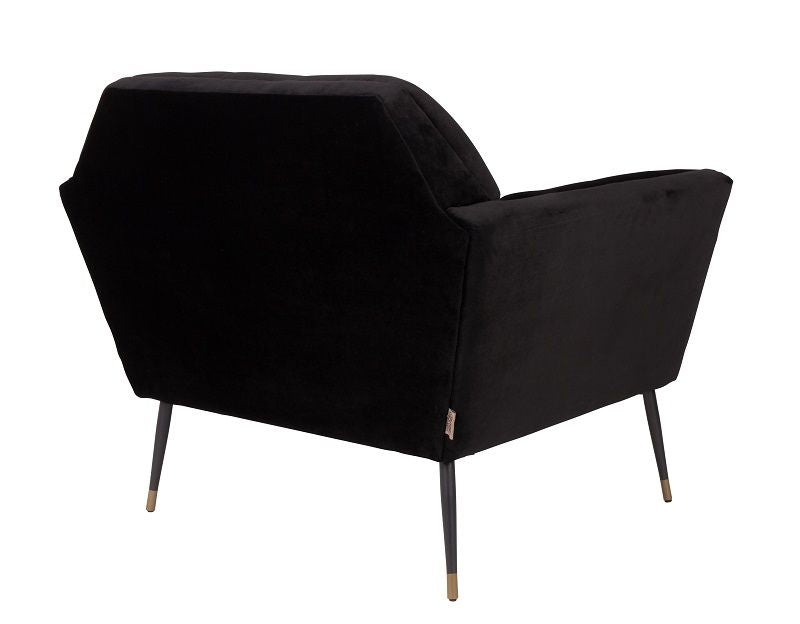 Dutchbone Kate Lounge Chair, Black