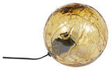 Dutchbone Lune 25 Table Lamp - Amber Glass