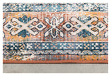 Dutchbone Mahal Rug - Blue/Brick, 170x240