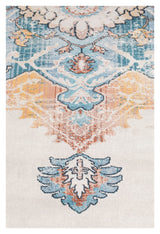 Dutchbone Mahal Rug - Blue/Brick, 170x240