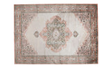 Dutchbone Mahal Blanket - Pink/Olive, 170x240