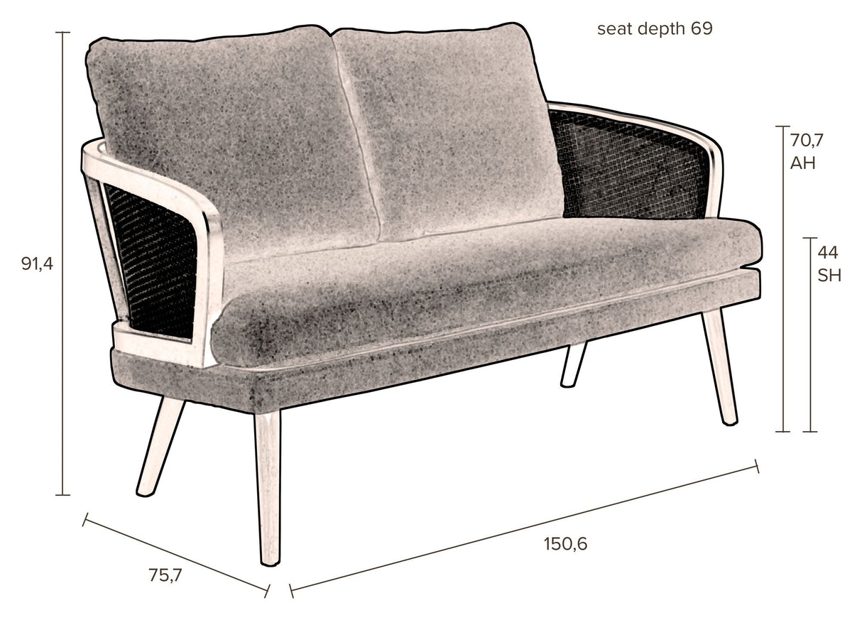 Dutchbone Manou Sofa