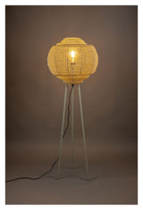 Meezan Floor Lamp, Sand/Gray