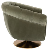 Dutchbone Member Lounge Chair - Olive