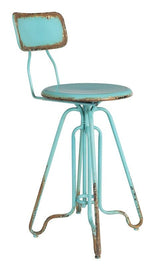 Dutchbone Ovid Counter bar stool, Green