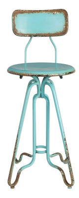 Dutchbone Ovid Counter bar stool, Green