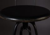 Dutchbone Ovid Counter bar stool, Black