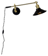 Dutchbone Penelope Wall Lamp, Black