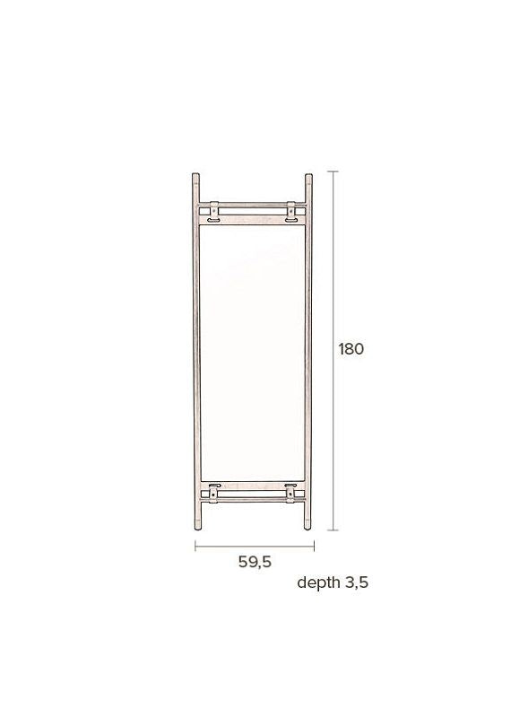 Dutchbone Riva Mirror 180x59