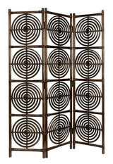 Dutchbone Rumor Room divider in rattan Brown