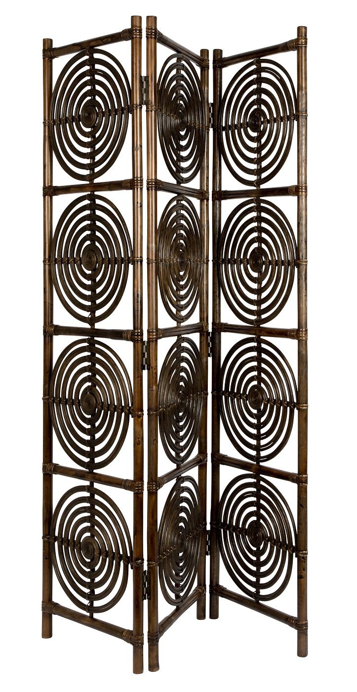 Dutchbone Rumor Room divider in rattan Brown