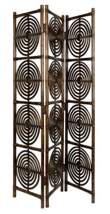 Dutchbone Rumor Room divider in rattan Brown