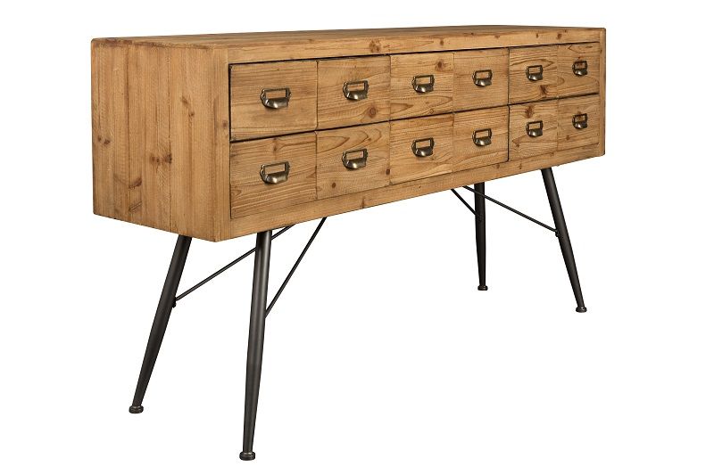 Dutchbone Six Sideboard w/drawers Nature