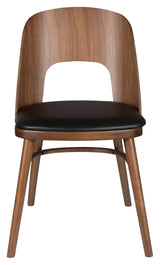 Dutchbone Talika Dining Chair, Brown/Black