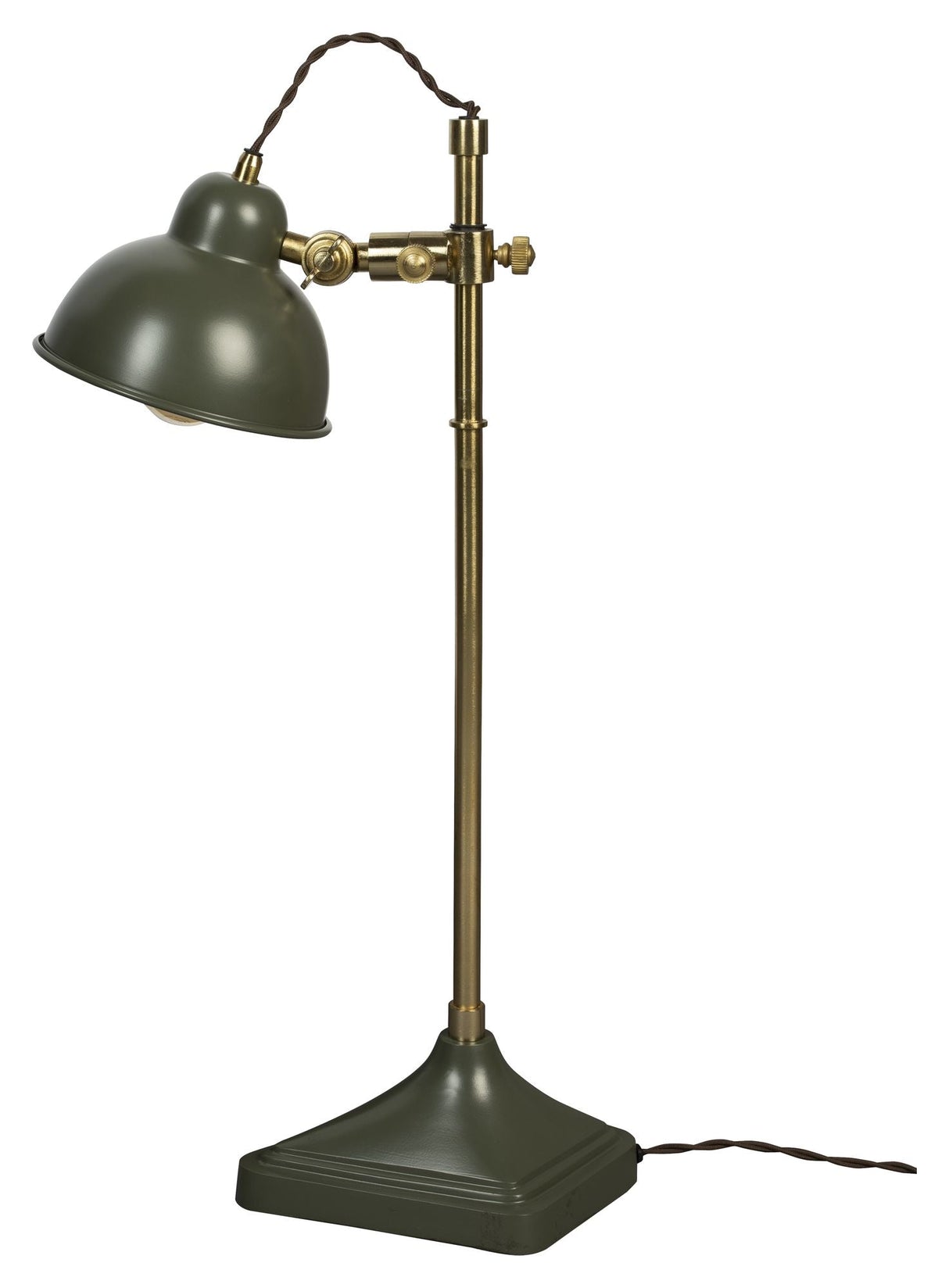 Dutchbone Todd Table Lamp, Green