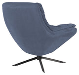 Vince Lounge Chair, Blue