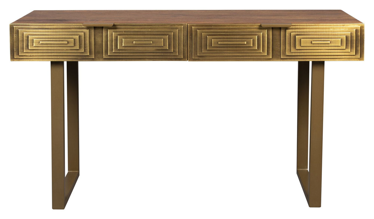 Dutchbone Volan Brass Console Table