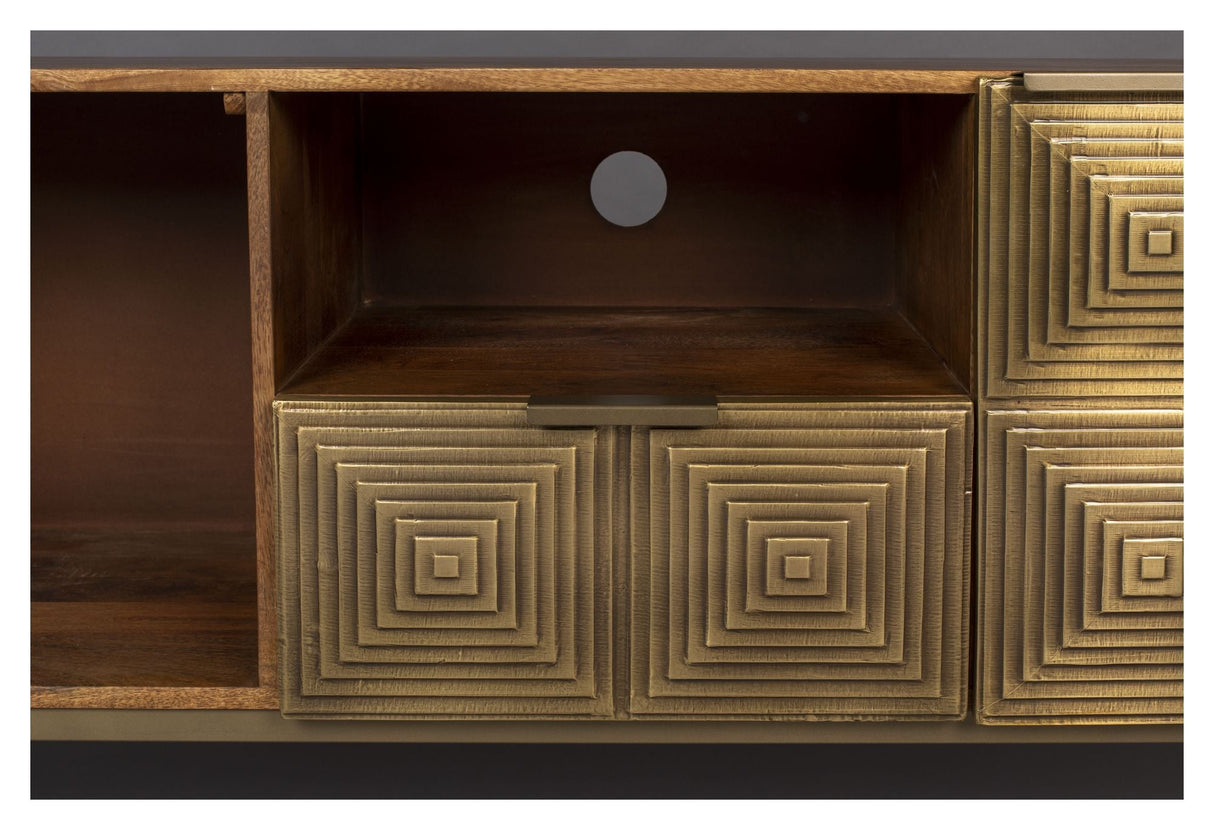 Dutchbone Volan Sideboard, Brass