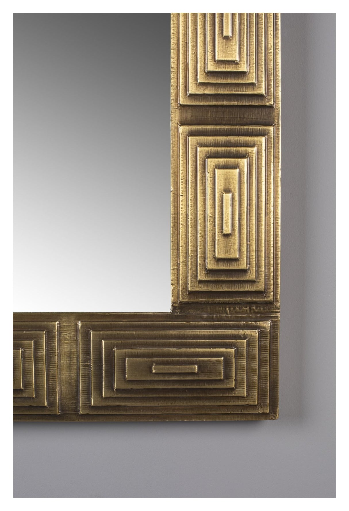 Dutchbone Volan Mirror Brass