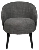 Dutchbone Waldo Lounge Chair, Dark Gray