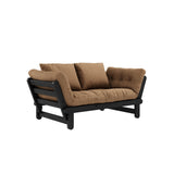 Beat, sofa bed, mocca/black